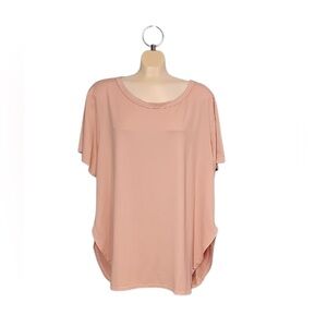 💚 SHEIN Women's Pink Top, Size 4XL